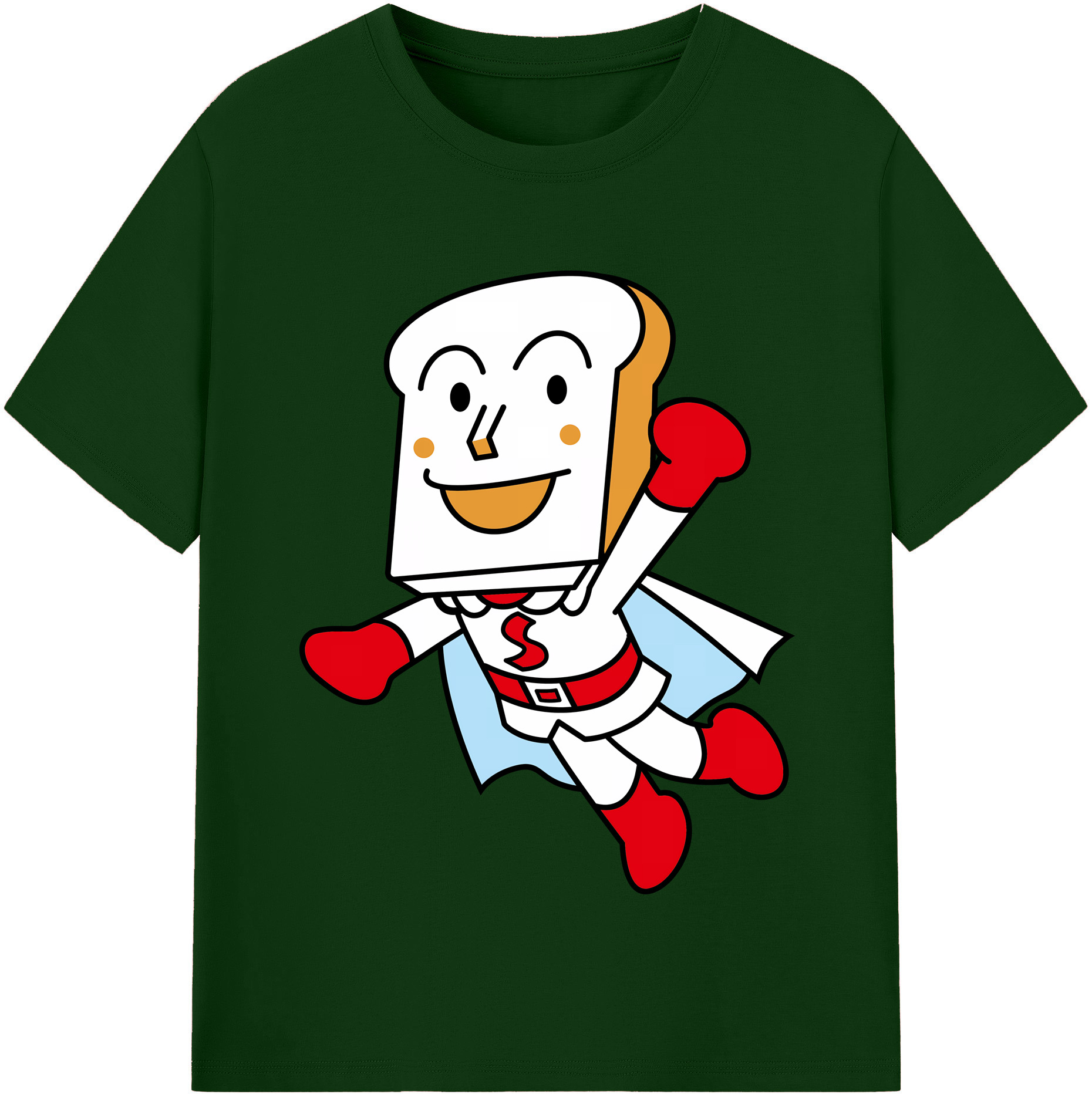 （画像用） アンパンマン Anpanman 綿100％半袖Tシャツ（フロントプリント）
